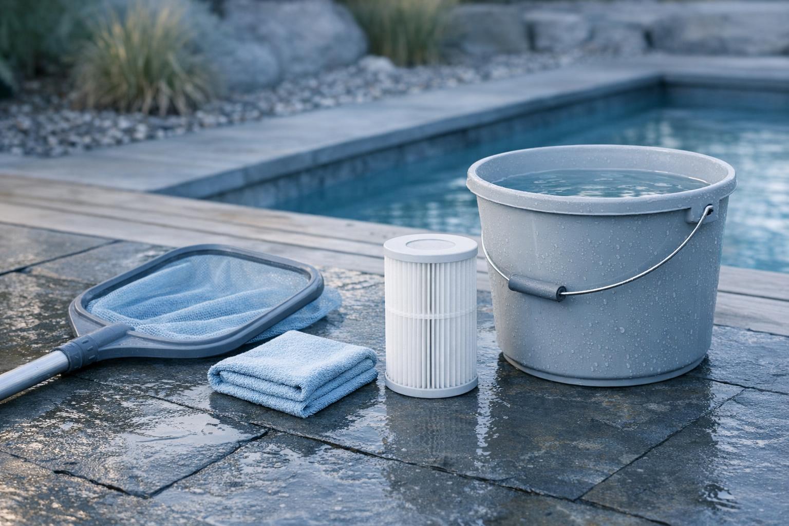 Cold Plunge Water Maintenance: Build a Model-Specific Routine AI-generated editorial illustration.